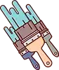 brushes icon